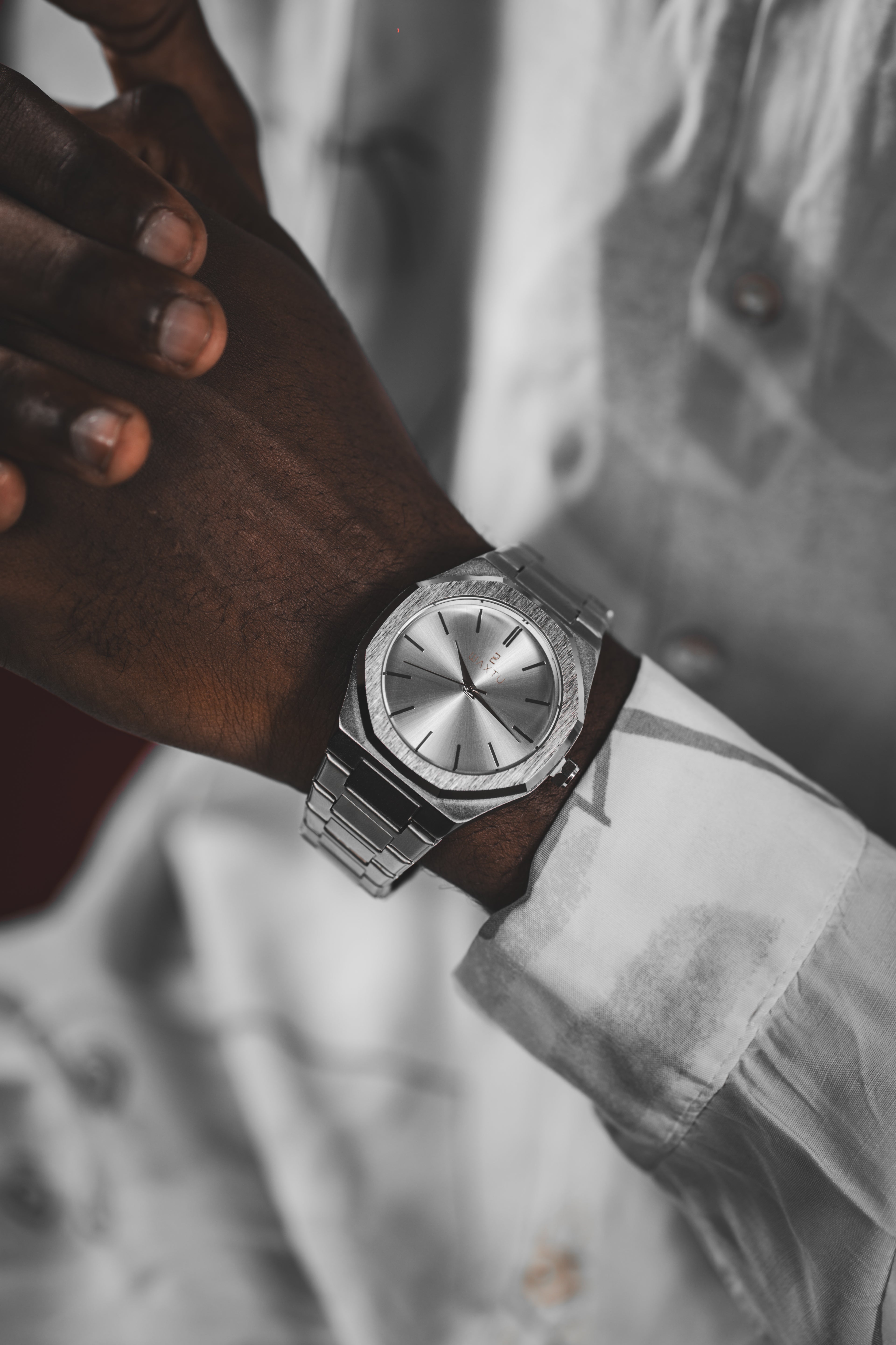 Montre Acier inoxydable argenté